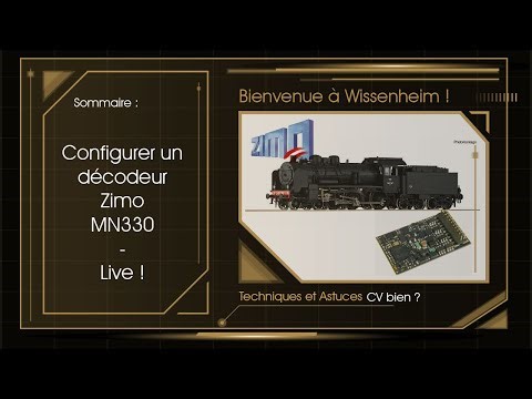 Configurer un décodeur Zimo MN 330 sur une locomotive à vapeur [Episode 03]