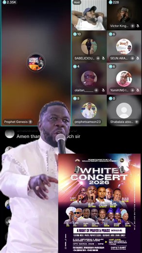 beautiful moment prophet Dr.Israel Oladele blessed my upcoming concert (WHITE CONCERT)March 13/2026 🔥More anointing daddy #fyppppppppppppppppppppppp #celestialchurceofchrist🌈🌈🌈🌈🙏🙏🙏 #fyp #viral #trending @Prophet Genesis