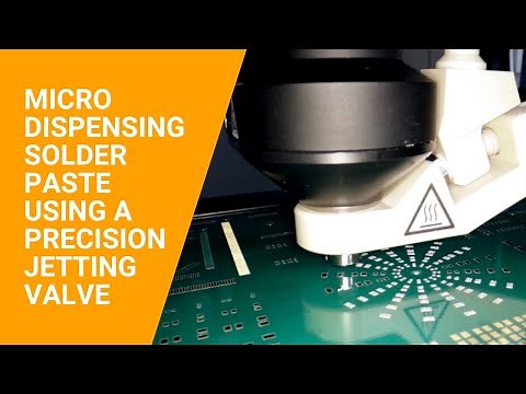 Micro Dispensing Solder Paste Using a Precision Jetting Valve