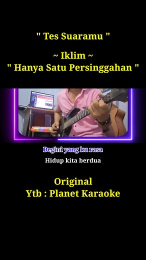 Hanya Satu Persinggahan - Karaoke Original Iklim