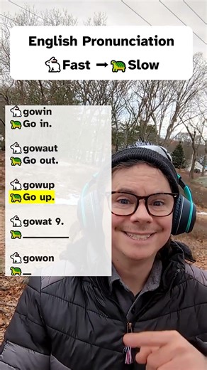 Fast English Pronunciation: GO #speakconfidentenglish #englishpronunciation #learnenglish