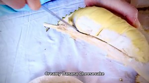 Creamy Banana Cheesecake recipe