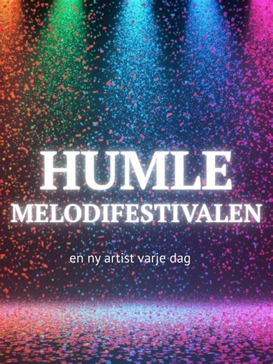 Näst ut i startfälter är: Dunderklumpen! #melodifestivalen #ekologiskhudvård #naturlighudvård #naturligt #HUMLE