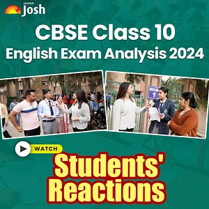 CBSE Class 10 Board Exams 2024: CBSE conducted Class 10 English Board Exam 2024 today (26th February). Watch students' reaction, check paper analysis, review, and check answer key. CBSE Central Board of Secondary Education #cbseboardexam2024 #cbseclass10 #cbseanswerkey #JagranJosh | Jagran Josh | Facebook