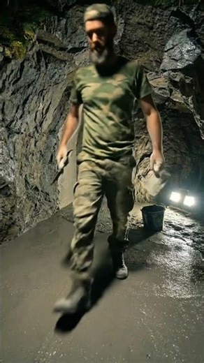 Transforming Abandoned Cave Into Secret Home 🏠