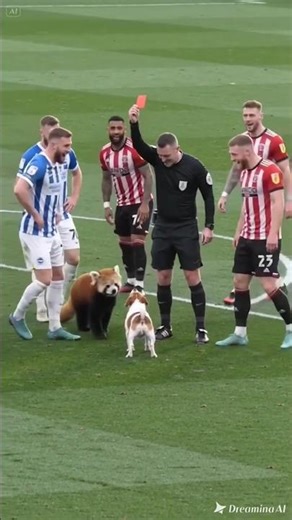 The dog vs refaree red card😂🐶#foryou #shorts #trending #funny