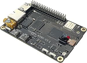 youyeetoo CanMV-K230 AI Development Board - Kendryte K230 RISC-V 64-512MB RAM 3X 4K Camera Inputs - Support RVV1.0 for AI Edge AIoT (Basic Kit)