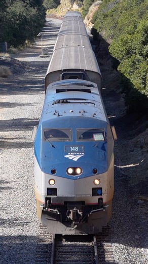 Amtrak 148 Hornshow at Santa Susana Pass