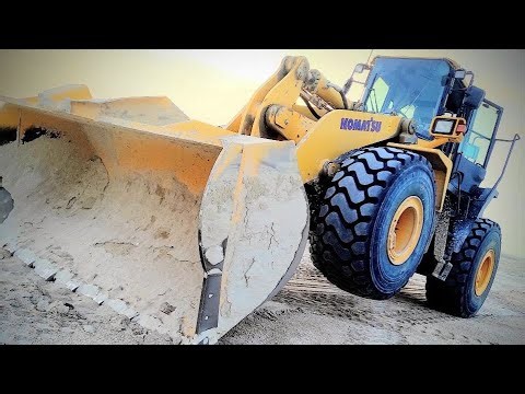 wheel loader power test