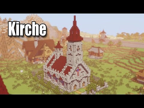 Minecraft Kirche bauen | Minecraft kleine Kirche bauen | Minecraft schöne Kirche bauen | Tutorial