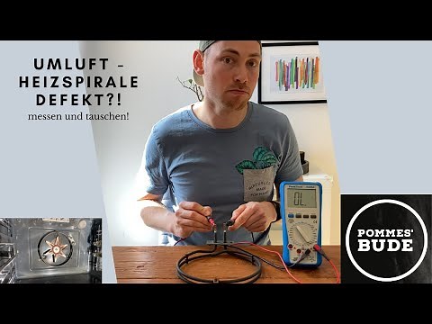 Heizelement (Heißluftelement) wechseln und reparieren | Backofen kaputt, heizt nicht mehr