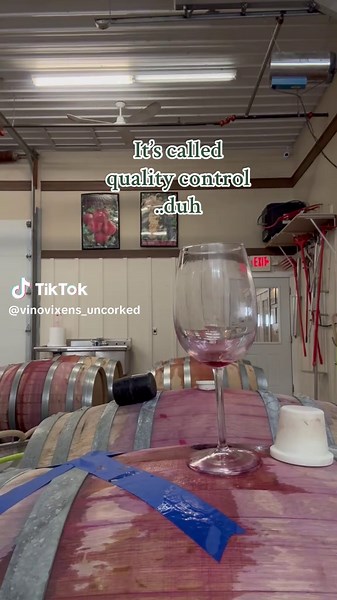 Some for me, some for barrel #winemaker #winemaking #wine #redwine #winebarrels #winetok #winetiktok🍷 #winetiktok #americanwinemaker #minnesota