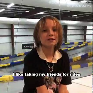 Lila Kalis was a better driver than most adults at 3-years-old 😂😎 | Supercar Blondie