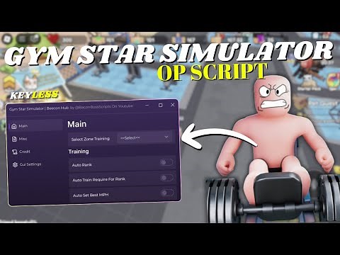 *NEW* Gym Star Simulator Script | Pastebin 2025