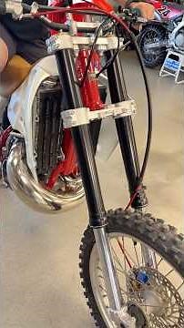 CR500 build break-in #dirtbike #motorcycle #motocross #cr500 #honda