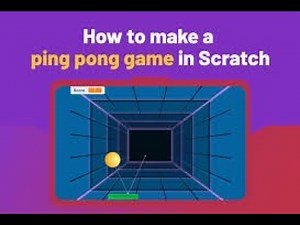 Ping Pong Game in Scratch || Scratch tutorial for beginners || best Scratch Project