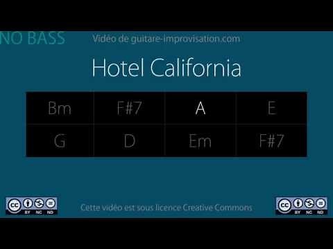 Hotel California (NO BASS) : Backing Track