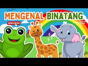 Belajar Mengenal Nama Nama Binatang | Nama Nama Hewan | Video Pembelajaran Anak Balita dan Batita