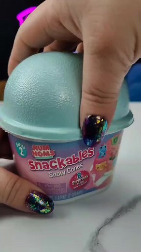 4.1K views · 73 reactions | 14_Num Noms Snackables Snow Cone  #asmr #numnoms #nostalgia | ASMR Playroom | Facebook