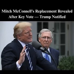 163K views · 614 reactions |  SHOCK MOVE: McConnell’s Replacement Unveiled After Key Vote — Trump Alerted Immediately! Details in comment | 365 Blog Days | Facebook