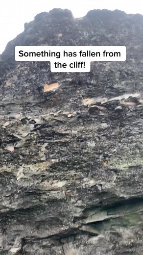 Something has fallen from the cliffs! #foryou #foryoupage #fyp