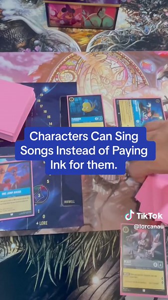 Learn to Play Lorcana in 2 Minutes! Get out there inking characters ASAP #lorcana #disneylorcana #disneytcg #lorcanatcg #tcg #tradingcardgame #disneylorcana #tradingcardgame #disneygame #lorcanaillumineer #howtoplay #howto #gameplay #gamerules #gamemechanics #game #cardgame #learntoplay