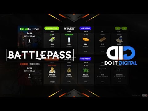 Fivem & GTA V Script : Do It Digital Battlepass