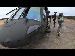 UH-60 Aerial Gunnery: Precision Firepower from the Skies