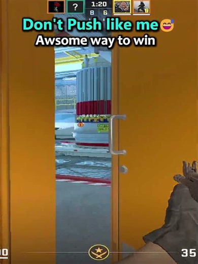 Best Way to winning a match 🤣 #wingman #cs2 #shorts