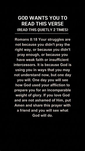 99% People Don’t Understand Bible Romans 8:18… Until It’s Too Late