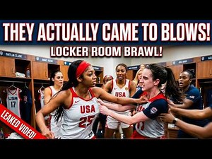 "THEY ACTUALLY CAME TO BLOWS! " — Leaked Video of Clark & Angel Reese Locker Room Brawl!