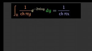 Aha009-sech x 的 Fourier 变换