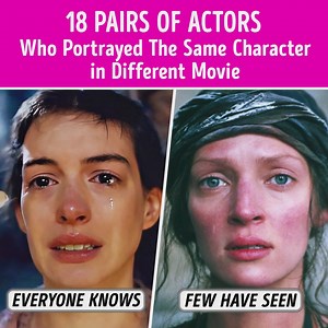 21K views · 200 reactions | 35+ Pairs of Actors Who Portrayed The Same Character in Different Movie | CelebRatings | Facebook