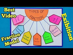 #maths working model #fraction model#maths Exibition model #maths project #mathes model #maths TLM 👍
