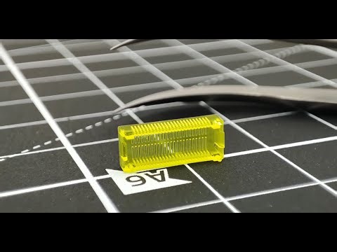 micro 3D printing components for med-tech and electronics devices