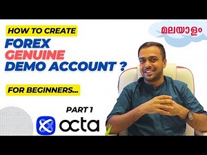 How to create Genuine Forex Demo Account ? - Malayalam ? #octafx #fxtm #exness #forexmarket #mt4