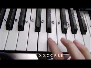 All Star on Piano (the easy way)