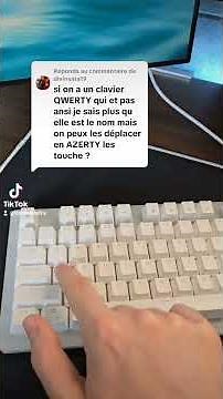 Clavier QWERTY en AZERTY