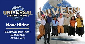 Universal Orlando Hiring Team Members for Illumination’s Minion Cafe | Chip and Company