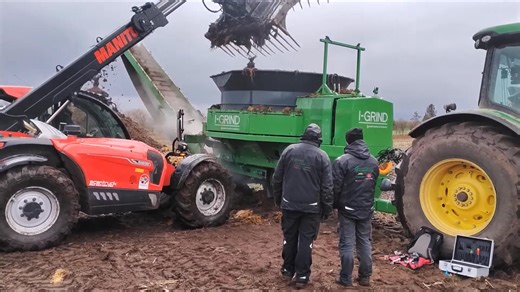   Grind hay, compost, beets, grains, and countless other...