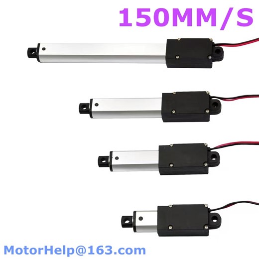 6V 12V 24V customized Micro Linear Actuator motor actuador lineal 10/30/50/100mm stroke for Remote Controls Robotics Automation - AliExpress 13