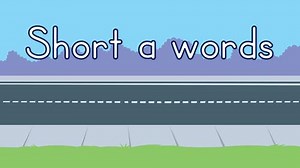 CVC Blending Sounds Phonics Video - Short a - Freebie