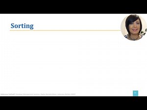 DBS: 4.12. Sorting (External Merge-Sort)