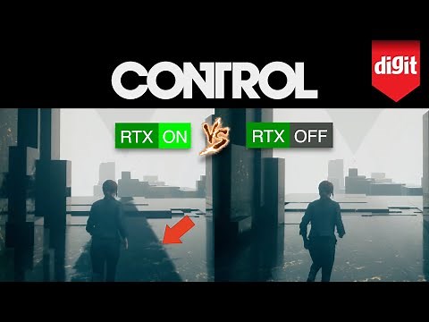 Control: GeForce RTX On vs RTX Off Gameplay Comparison