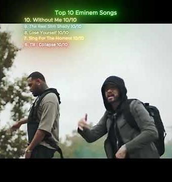 Top 10 Eminem Songs
