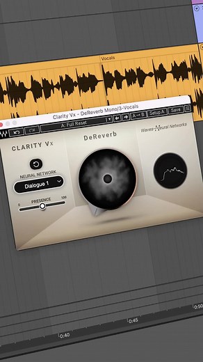 Using vocal samples & loops from Splice, but they have too much baked-in reverb? 🤔✨ Learn how to remove unwanted reverb effects baked into vocal loops & samples with Clarity Vx DeReverb 🎙️🙌 🤔 Learn more about Clarity Vx DeReverb: waves.com/vx-dereverb #clarityvx #dereverb #deverb #vocalmixing #mixengineer #fyp