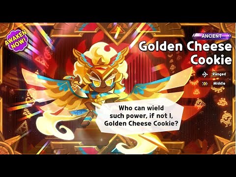Awakened Golden Cheese Cookie Gacha Animation | Cookie Run Kingdom