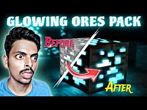 Glowing Block Mode T Launcher ✨ || How To Install Glowing Ores Mode In Minecraft Java