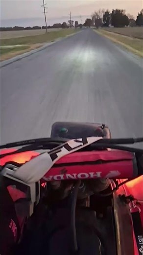 Crazy to me how good of shape this quad is in after fliping in a creek #300ex #riding