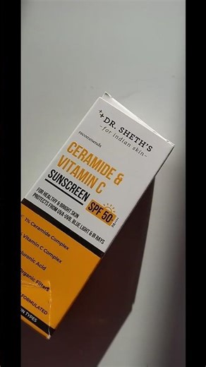 #Dr.sheths #unboxing 🎁 #sunscreen#fashion#skinproducts #tranding #diy#beautyproduct